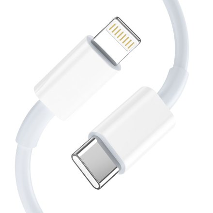TECH-PROTECT NCA30 2-PORT NETWORK CHARGER PD 30W / QC3.0 + LIGHTNING CABLE WHITE