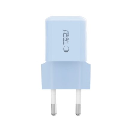 TECH-PROTECT NCM25 1-PORT NETWORK CHARGER PD 25W BABY BLUE