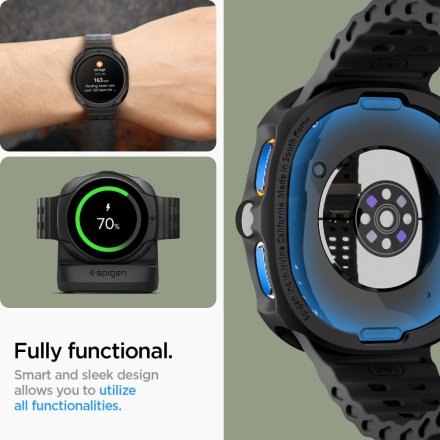 SPIGEN LIQUID AIR SAMSUNG GALAXY WATCH 8 (40 MM) MATTE BLACK