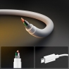 SPIGEN EB6020CC ESSENTIAL TYPE-C CABLE 60W 200CM WHITE