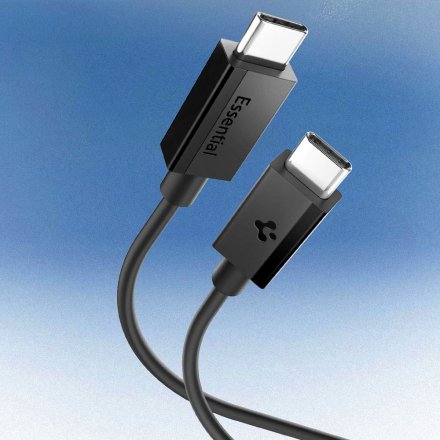 SPIGEN EB6010CC ESSENTIAL TYPE-C CABLE 60W 100CM BLACK