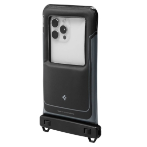 SPIGEN A611P UNIVERSAL WATERPROOF FLOAT CASE 2-PACK MATTE BLACK