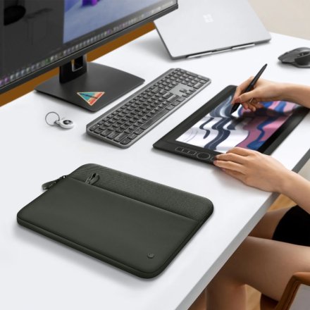 TECH-PROTECT SLEEVE LAPTOP 13-14 ARMY GREEN
