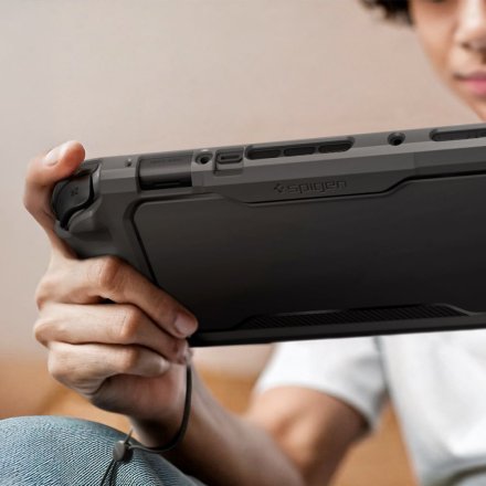 SPIGEN RUGGED ARMOR NINTENDO SWITCH 2 MATTE BLACK
