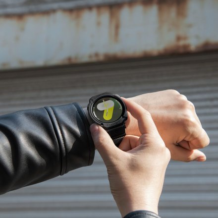 SPIGEN RUGGED ARMOR ”PRO” SAMSUNG GALAXY WATCH 8 (44 MM) MATTE BLACK