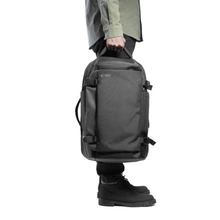 TECH-PROTECT DEFENDER S40 RYANAIR & WIZZAIR TRAVEL LAPTOP CABIN BACKPACK 20L 40x20x25 BLACK