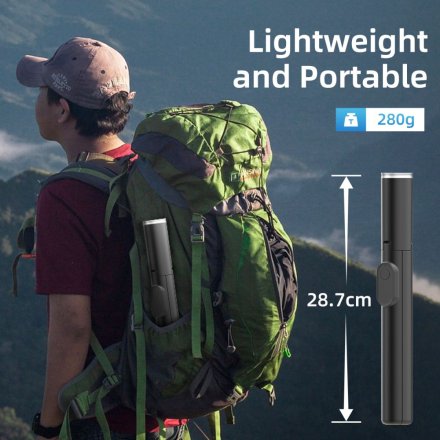 TECH-PROTECT L09S BLUETOOTH SELFIE STICK TRIPOD BLACK