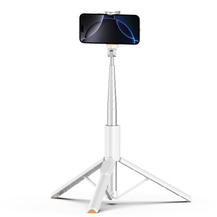 TECH-PROTECT L09S BLUETOOTH SELFIE STICK TRIPOD WHITE