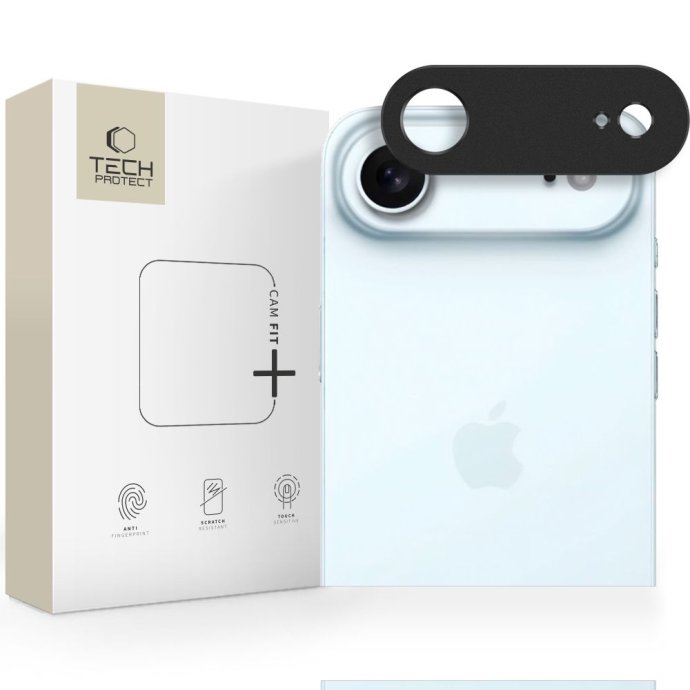 OSŁONA APARATU TECH-PROTECT CAMALLOY FIT+ IPHONE 17 AIR BLACK