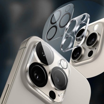 OSŁONA APARATU TECH-PROTECT CAM FIT+ IPHONE 17 PRO MAX CLEAR