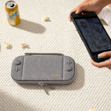 TECH-PROTECT SLIM POUCH NINTENDO SWITCH 2 DARK GREY