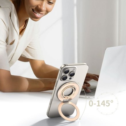 TECH-PROTECT MMR600 MAGNETIC MAGSAFE PHONE RING SATIN GOLD