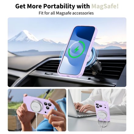 TECH-PROTECT SILICONE MAGSAFE IPHONE 17 PRO MAUVE