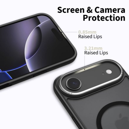 TECH-PROTECT MAGEDGE MAGSAFE IPHONE 17 AIR MATTE BLACK/GUNMETAL