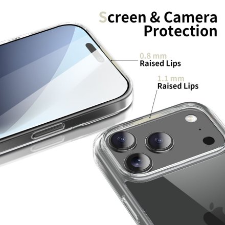 TECH-PROTECT FLEXAIR HYBRID IPHONE 17 PRO CLEAR