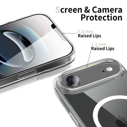 TECH-PROTECT FLEXAIR HYBRID MAGSAFE IPHONE 17 AIR CLEAR