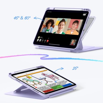 ESR FLIP HYBRID IPAD AIR 10.9” 4 / 5 / 2020-2022 / 11” 6 / 7 / 2024-2025 PURPLE