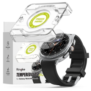 SZKŁO HARTOWANE RINGKE TEMPERED GLASS PRO 2-PACK GALAXY WATCH 8 CLASSIC (46 MM) CLEAR