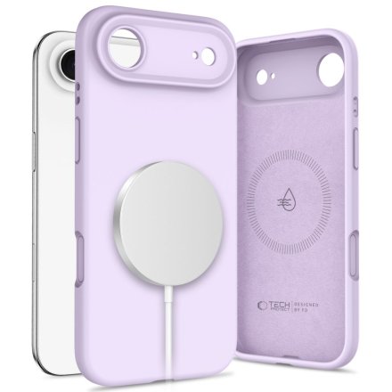 TECH-PROTECT SILICONE MAGSAFE IPHONE 17 AIR MAUVE