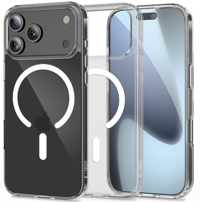 TECH-PROTECT FLEXAIR HYBRID MAGSAFE IPHONE 17 PRO MAX CLEAR