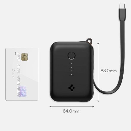 SPIGEN ESSENTAIL EA3010BT POWER BANK 10000 MAH 30W BLACK