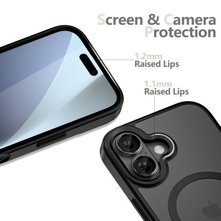 TECH-PROTECT MAGMAT MAGSAFE IPHONE 17 MATTE BLACK