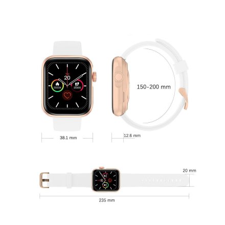smartwatch vidvie sw1603 bialy