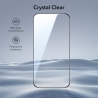 SZKŁO HARTOWANE ESR ULTRAFIT TEMPERED GLASS 2-PACK IPHONE 17 PRO BLACK