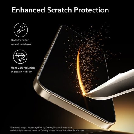 SZKŁO HARTOWANE ESR ULTRAFIT ARMORITE PRO TEMPERED GLASS IPHONE 17 PRO MAX CLEAR