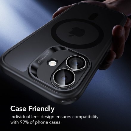OSŁONA NA APARAT ESR ARMORITE CAMERA PROTECTOR IPHONE 16 / 16 PLUS / 17 CLEAR