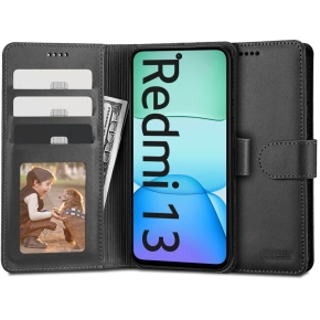 TECH-PROTECT WALLET XIAOMI REDMI 13 SCHWARZ