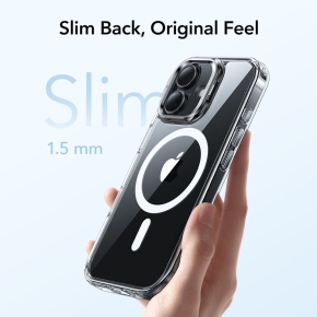 ESR CLASSIC HYBRID KICKSTAND MAGSAFE IPHONE 17 CLEAR