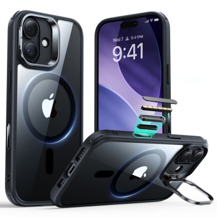 ESR CLASSIC HYBRID KICKSTAND MAGSAFE IPHONE 17 CLEAR/BLACK