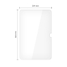 SZKŁO HARTOWANE TECH-PROTECT GLASS FIT+ 2-PACK GALAXY TAB S8 ULTRA / S9 ULTRA / S10 ULTRA / S11 ULTRA 14.6 CLEAR