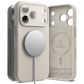 RINGKE SILICONE MAGNETIC MAGSAFE IPHONE 17 PRO MAX STONE