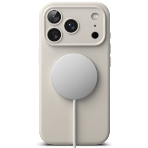 RINGKE SILICONE MAGNETIC MAGSAFE IPHONE 17 PRO STONE