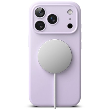 RINGKE SILICONE MAGNETIC MAGSAFE IPHONE 17 PRO LIGHT PURPLE