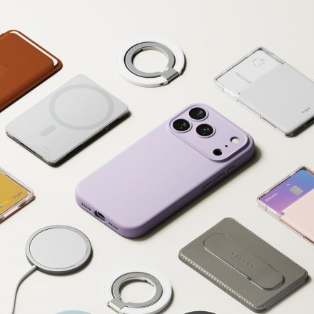 RINGKE SILICONE MAGNETIC MAGSAFE IPHONE 17 PRO LIGHT PURPLE