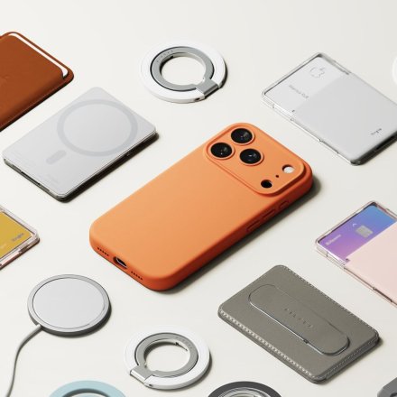 RINGKE SILICONE MAGNETIC MAGSAFE IPHONE 17 PRO TANGERINE