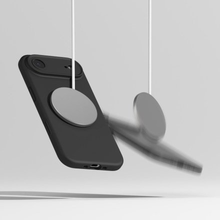 RINGKE SILICONE MAGNETIC MAGSAFE IPHONE 17 AIR BLACK