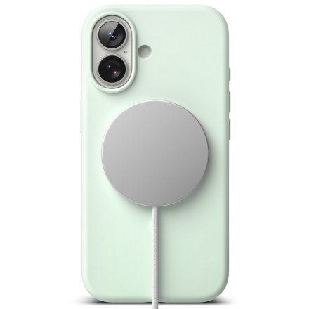 RINGKE SILICONE MAGNETIC MAGSAFE IPHONE 17 SOFT MINT