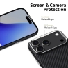 TECH-PROTECT ION CARBON MAGSAFE IPHONE 17 PRO MAX BLACK/SILVER