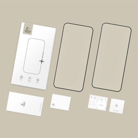 SZKŁO HARTOWANE TECH-PROTECT GLASS FIT+ 2-PACK XIAOMI REDMI 15C / POCO C85 BLACK