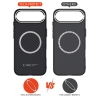 TECH-PROTECT ION CARBON MAGSAFE IPHONE AIR BLACK/SILVER