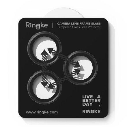 OSŁONA APARATU RINGKE CAMERA FRAME PROTECTOR 2-PACK IPHONE 17 PRO / 17 PRO MAX BLACK