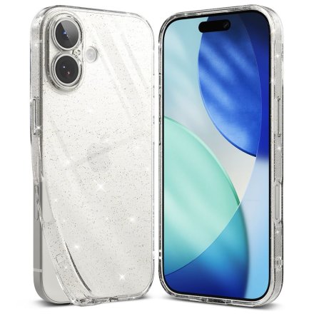 RINGKE AIR IPHONE 17 GLITTER CLEAR