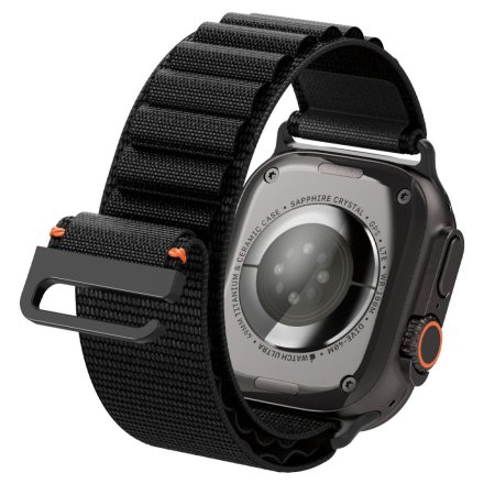 SPIGEN WBF1 BAND APPLE WATCH 6 / 7 / 8 / 9 / 10 / SE / ULTRA 1 / 2 (44 / 45 / 46 / 49 MM) BLACK