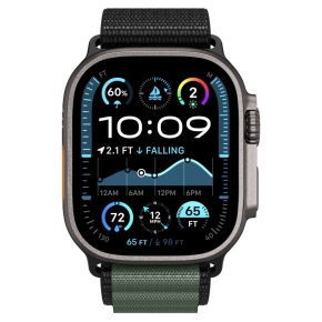 SPIGEN WBF1 BAND APPLE WATCH 6 / 7 / 8 / 9 / 10 / SE / ULTRA 1 / 2 (44 / 45 / 46 / 49 MM) BLACK/GREEN