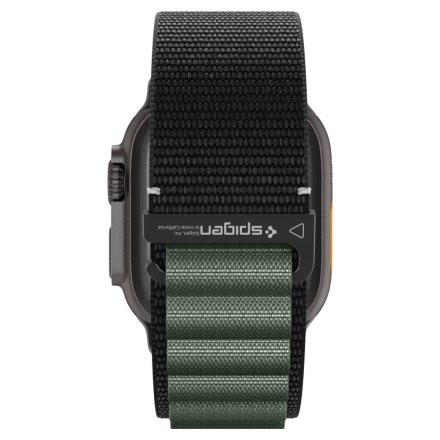 SPIGEN WBF1 BAND APPLE WATCH 6 / 7 / 8 / 9 / 10 / SE / ULTRA 1 / 2 (44 / 45 / 46 / 49 MM) BLACK/GREEN