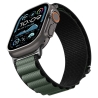 SPIGEN WBF1 BAND APPLE WATCH 8 / 9 / 10 / 11 / SE / ULTRA (44 / 45 / 46 / 49 MM) BLACK/GREEN